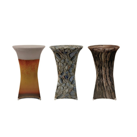 Husa pentru masa pliabila BISTRO - culoare halba de bere - 80x80x120 cm [2]