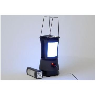 LAMPI - Lampa camping + 2 lanterne cu LED