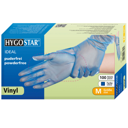 Manusi unica folosinta IDEAL-Vinyl clear-calitate extra, fara pudra-diverse marimi-100 buc [3]