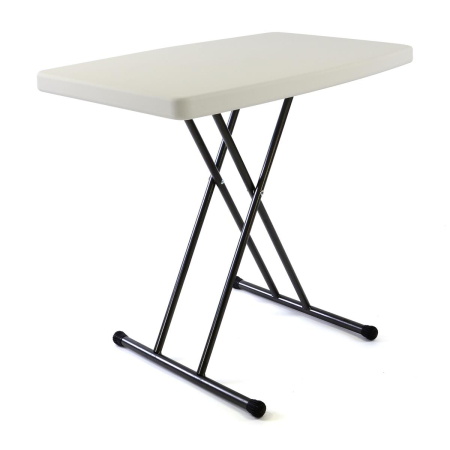 Mese si scaune pliabile - Masa expunere Catering, Party, Market - pliabila in 3 trepte - 50x70x76 cm - cadru metalic , blat ABS