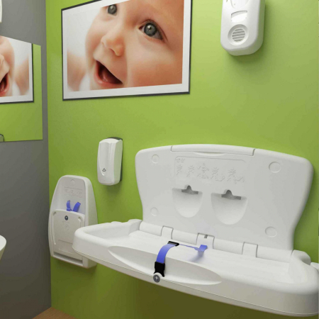 MOBILIER - Masa schimbat scutece Babyminder - orizontala - GRANIT