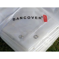 Prelata Tarpaulin cu capse 4X6 metri - material PE 90g - culoare transparent [1]