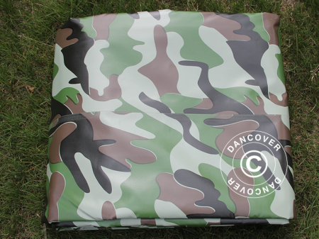 Inchideri terase - Prelata Tarpaulin cu capse 4X6 metri - material PVC 450g - culoare camouflage