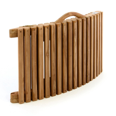 Sezlong pliabil Divero din lemn de Teak [2]