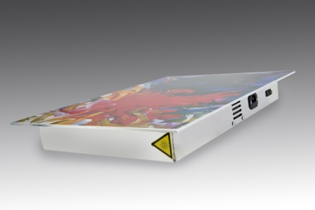 Tablou UV-ART integrat cu purificator de aer UVC - tiparire sub-eloxal [1]