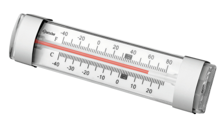 HORECA - Termometru frigider A250 Bartscher - margini inox - temperatura 25 la -40 grade - pentru congelator sau transport