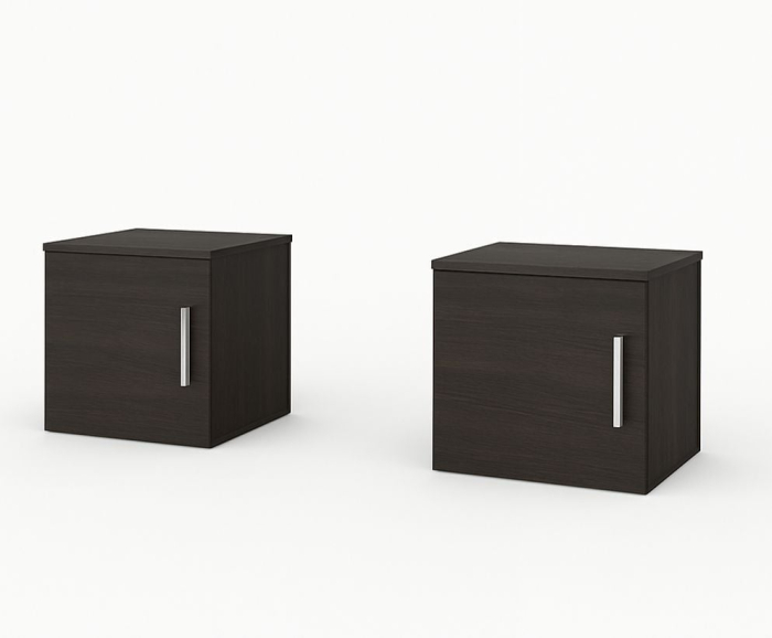 Set Dormitor Elis cu oglinda, 180x200cm, Wenge, Pal 18 mm [6]