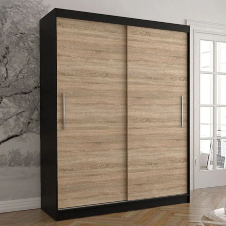 DRESSINGURI - Dressing Alex,180x60x200 cm, Wenge+Sonoma, Pal 18 mm