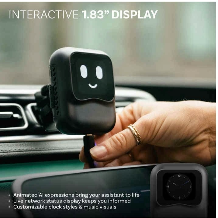 Adaptor auto PCS50 8+128G Nano Android Ai Box wifi asistent virtual Chatgpt [2]