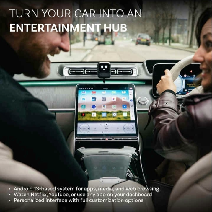 Adaptor auto PCS50 8+128G Nano Android Ai Box wifi asistent virtual Chatgpt [4]