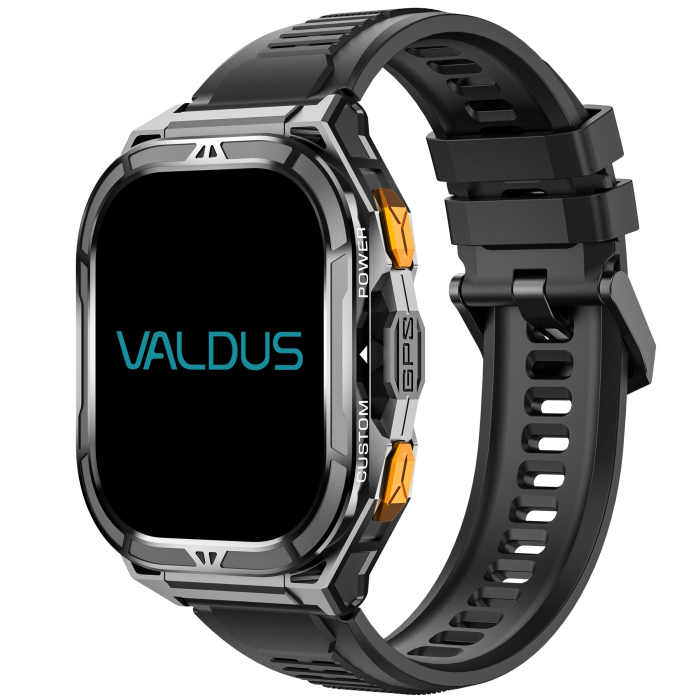 Ceas Smart Watch VG 46 Pro VALDUS 1.96 Inch AMOLED 410x502, rezistent apa 5 ATM, ecran 44x49 mm, GPS Multi Sports Mode, apeluri Bluetooth VG46 Pro, 2 curele, control prin aplicatie [5]