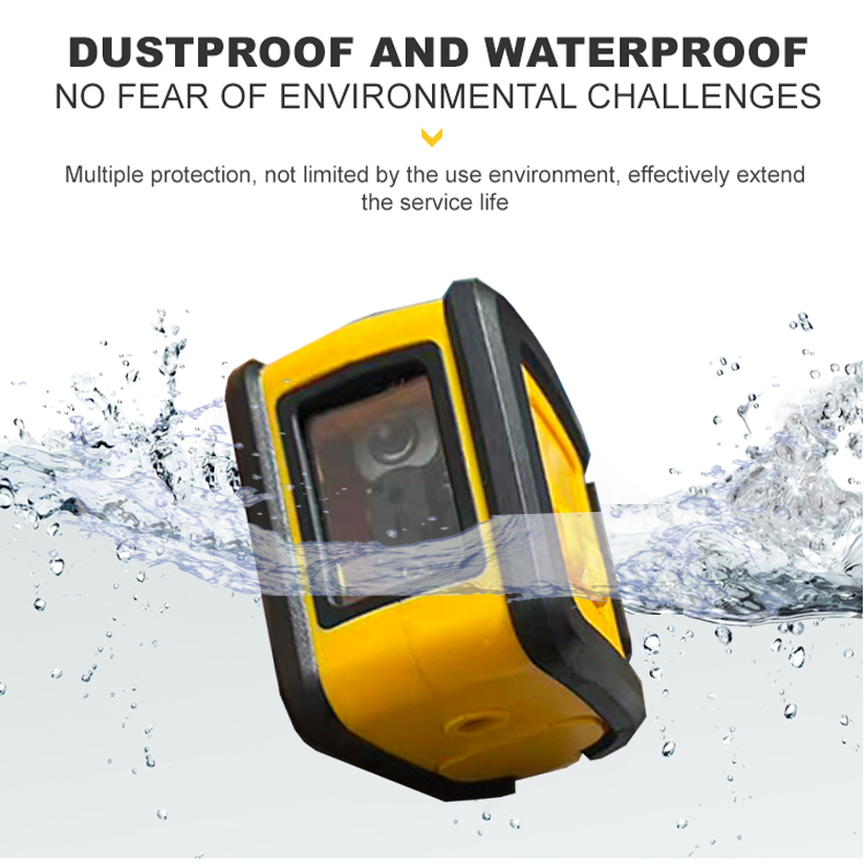 Nivela laser,, 360° grade cu 2 linii cruce, 6.5X6.5X5 cm, IP54, precizie ± 0.5 mm/m, ± 3° domeniu de autonivelare, baterii si accesorii incluse Negru/Galben [5]