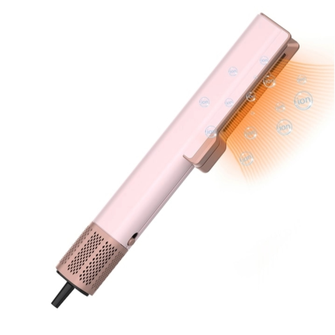 Placa de intins parul cu aer cald 2 in 1 Mesky Airflow, design modern, patent recunoscut, tehnologie avansata pentru uscare si indreptare simultana, eliberare de ioni negativi, protectie pentru toate [1]