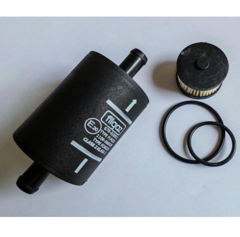 Produse - Set filtre GPL pentru Logan 3, pentru instalatiile Landi Renzo intrare 12x12 mm, filtrul de faza lichida pentru electrovalva gpl de Logan dupa 2020, contine garnitura care se potriveste