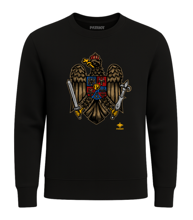 Bluză Stemă Color, negru, PAT89 [1]