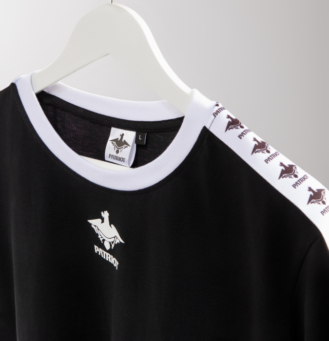 Tricou Patriot Clasic negru [2]