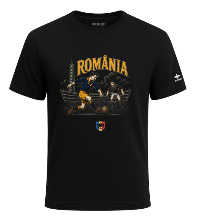 Tricou Romania 1930, negru, PAT193 [2]