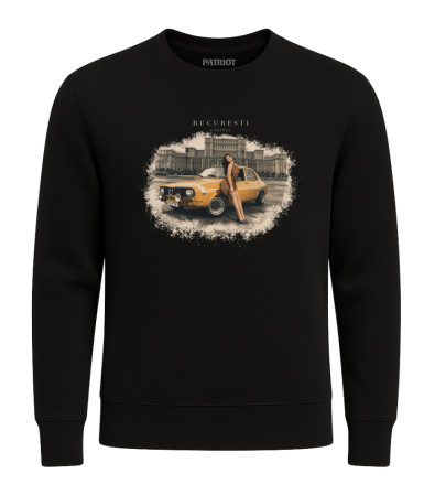 Bluze - Bluza Dacia Bucuresti, alb, PAT106