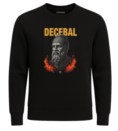 Bluză - Bluză Decebal, negru, PAT42