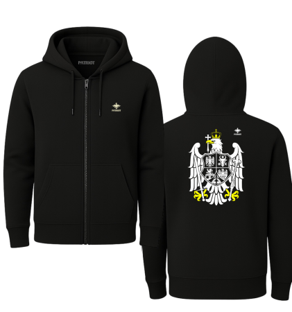 Hanorac - Hanorac Acvilă română, negru PAT7