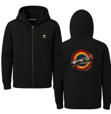 Hanorace - Hanorac Escadrila de vanatoare, negru, PAT85