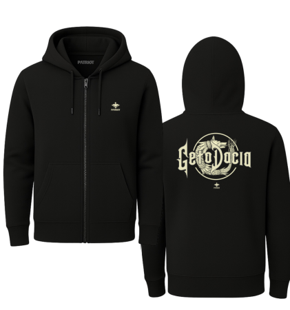 Hanorac - Hanorac Geto Dacia, negru, PAT45