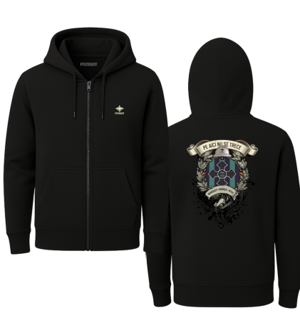 Hanorac - Hanorac Pe Aici Nu Se Trece, negru, PAT27