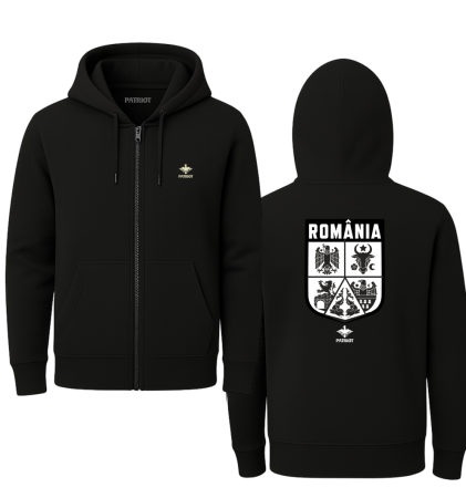 Hanorac - Hanorac Stema României Regiuni, negru, PAT53