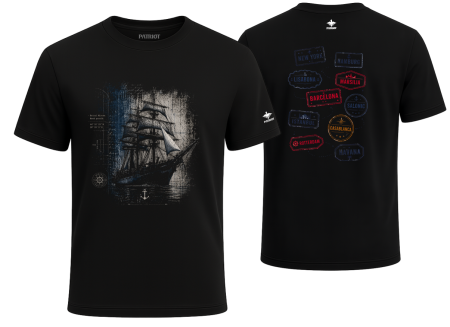 Tricouri - Tricou Bricul Mircea, negru, PAT201