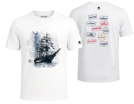 Tricouri - Tricou Bricul Mircea, alb, PAT185