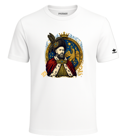 Tricouri - Tricou Brancoveanu, alb, PAT116