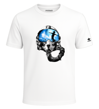 Tricouri - Tricou Casca Copil, alb, PAT120