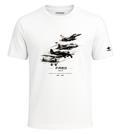 Tricouri - Tricou FARO 1913, alb, PAT136