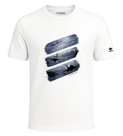Tricouri - Tricou La Inalatime, alb, PAT108