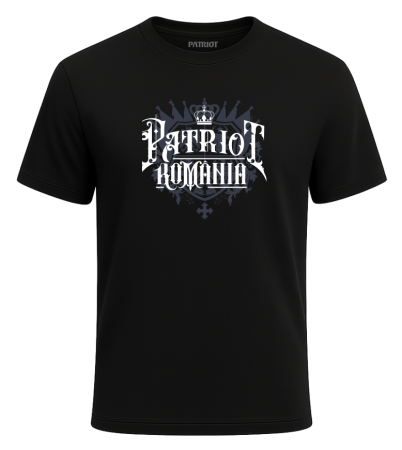 Tricou - Tricou Patriot România Gothic , negru, PAT32