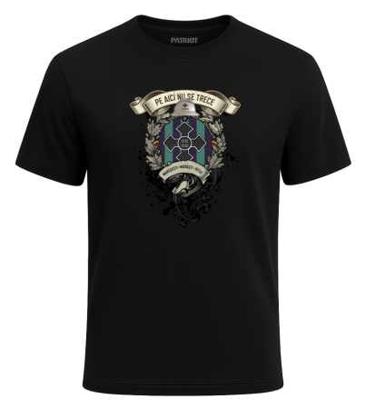 Tricou - Tricou Pe Aici Nu Se Trece, negru, PAT26