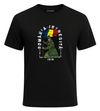 Tricou - Tricou Soldat 1918, negru, PAT63
