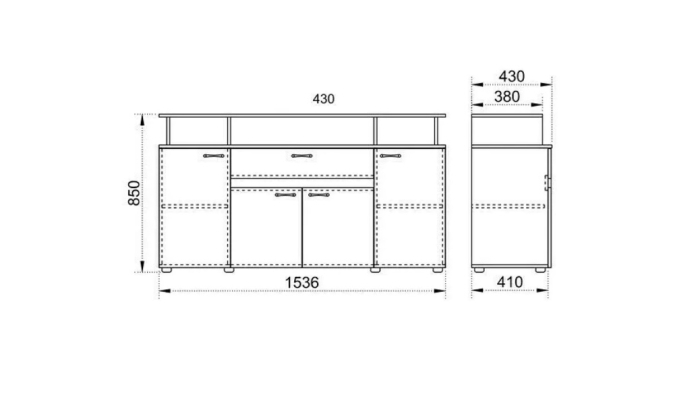 Comoda Gabriela Sonoma [6]