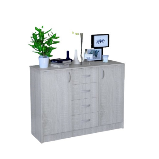 Comoda M03 dormitor si hol, Ideal Mobila, culoare Stejar inchis/Stejar deschis [5]