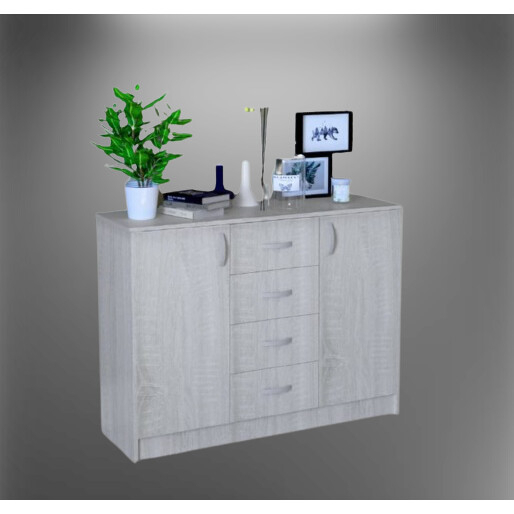 Comoda M03 dormitor si hol, Ideal Mobila, culoare Stejar inchis/Stejar deschis [2]