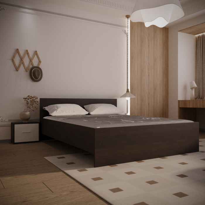 Dormitor Lavinia Wenge&Alb [5]