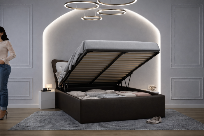 Dormitor Tapitat cu Somiera Rabatabila Vista 200x200 [3]