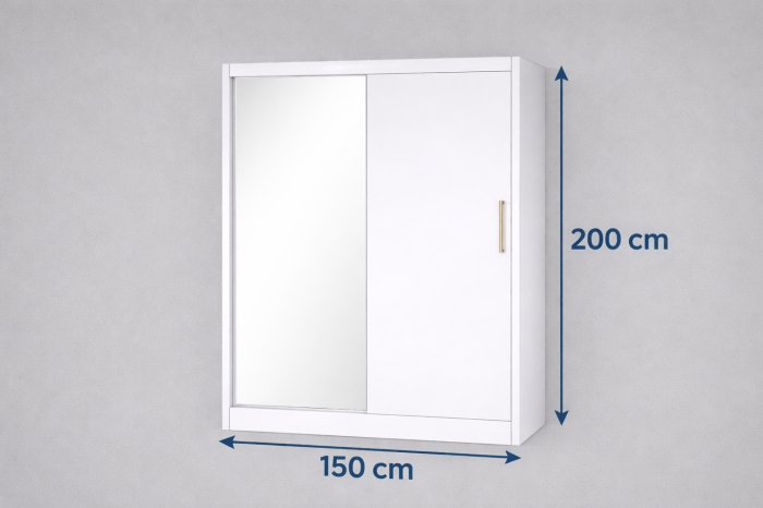 Dressing din mdf lucios Iulia 150x200 [3]