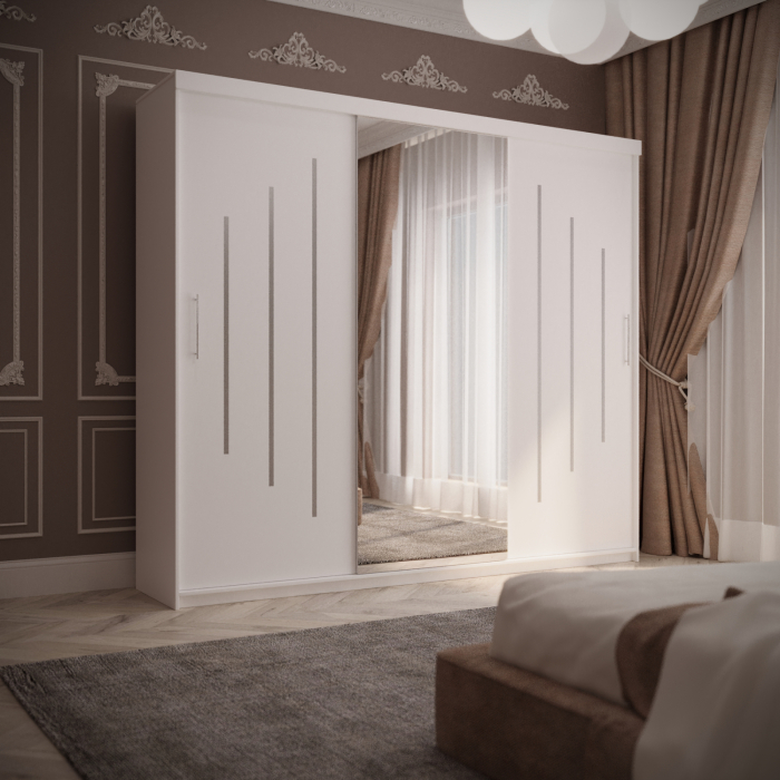 Dressing Venus Space 230*200 Cu Oglinda Alb, [2]