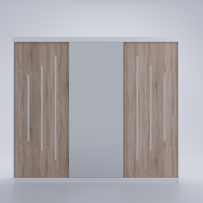 Dressing Venus Space 230*200 Cu Oglinda Alb&Sonoma, [4]