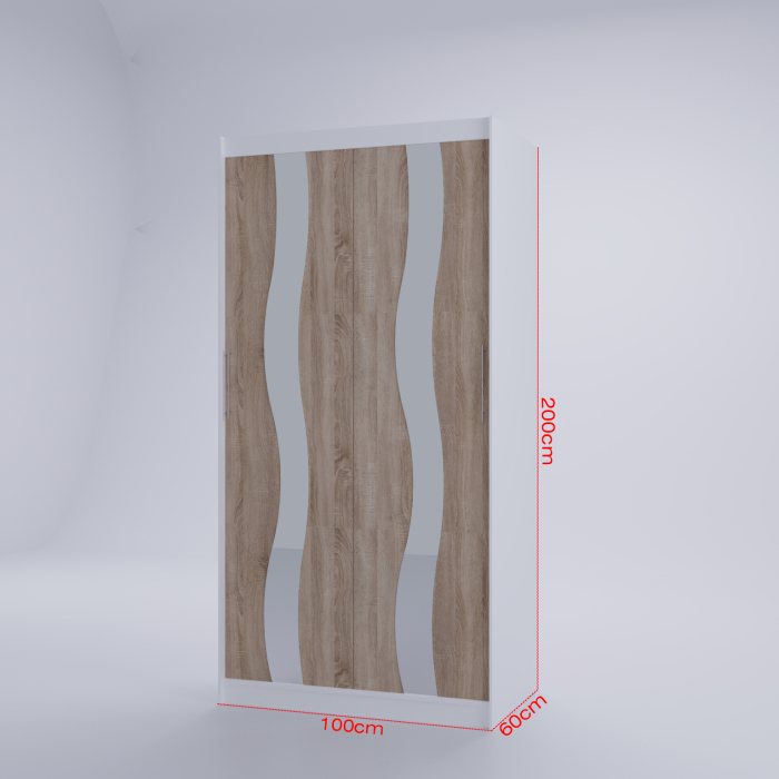 Dulap Globus 2 Usi cu Oglinda A&S [5]