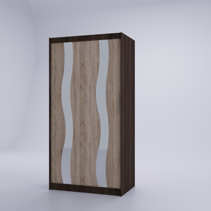 Dulap Globus 2 Usi cu Oglinda W&S [4]