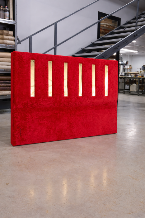 Patul Tapițat ZOE cu Somieră Rabatabilă [3]