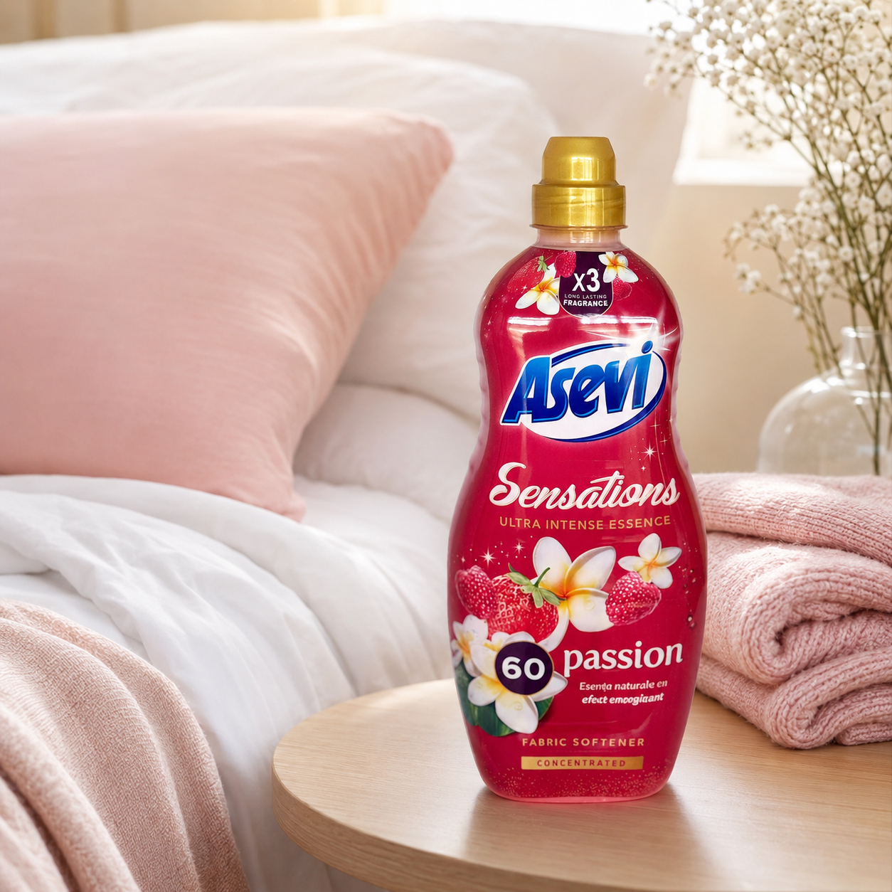 Asevi Sensations Passion Balsam Rufe Concentrat 1,44 L 60 Spălări [2]