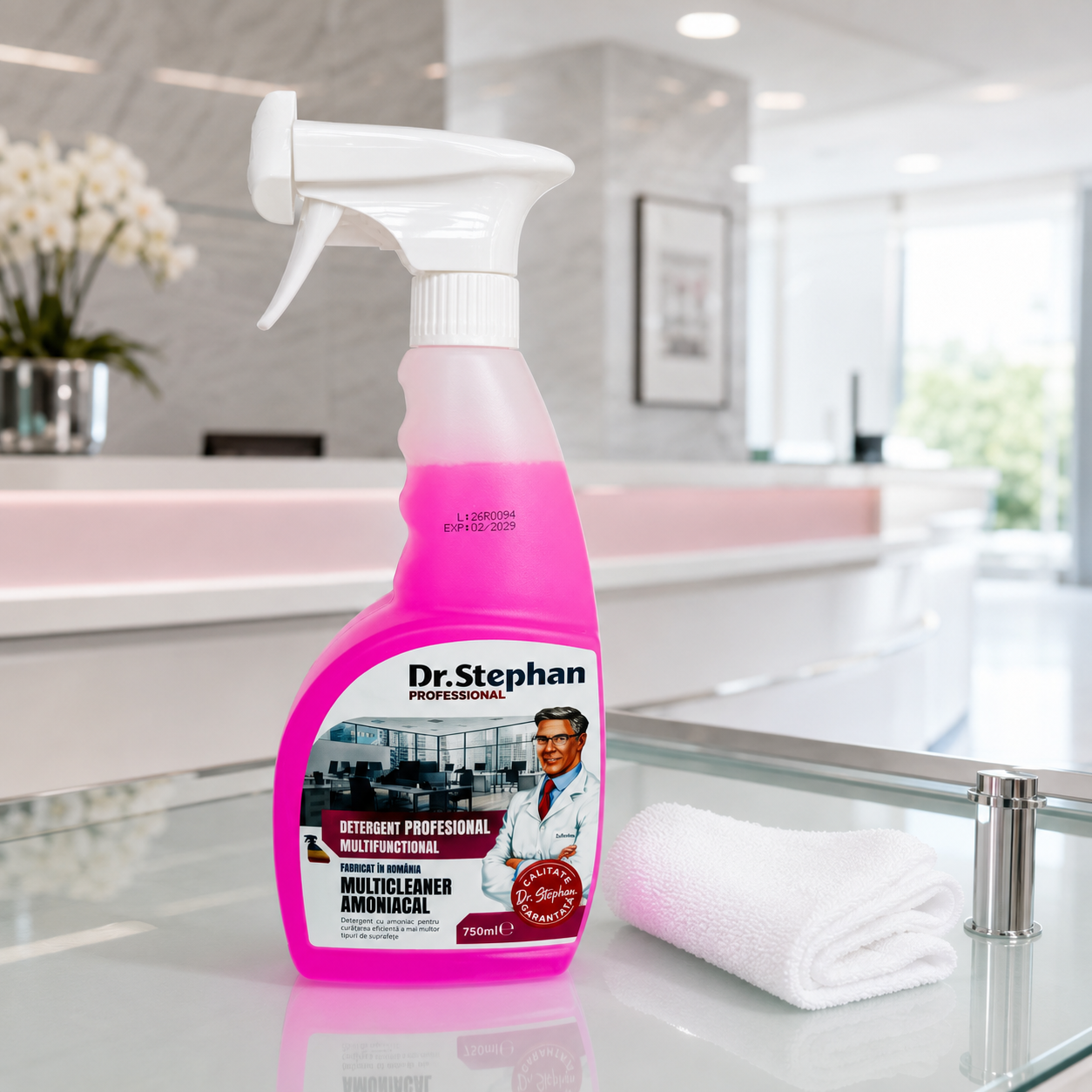 Dr. Stephan Professional Multicleaner Amoniacal 750 ml [2]
